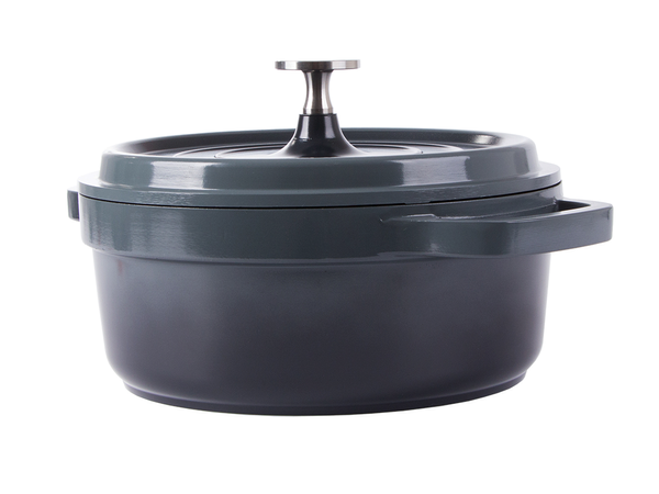 Oală tavă de copt capac 2.2l inducție aluminiu
