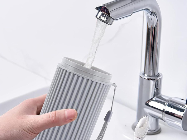 Estuche para cepillos de dientes organizador de viaje para pasta de dientes estuche para cosméticos