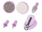 Dizajny nechtov manikúra pedikúra sušička 7 v 1 sada príslušenstiev