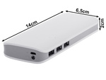 POWER BANK 10000MAH 3USB (100)