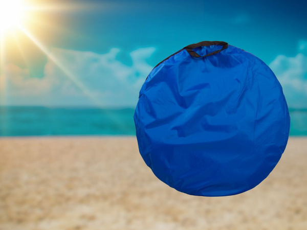 Nagy strand sátor önálló összecsukható uv kerti képernyő fedél