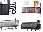 Organizador metálico estante colgante cocina estante baño colgador