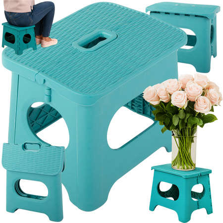 Folding plastic stool kitchen stool footstool handy durable