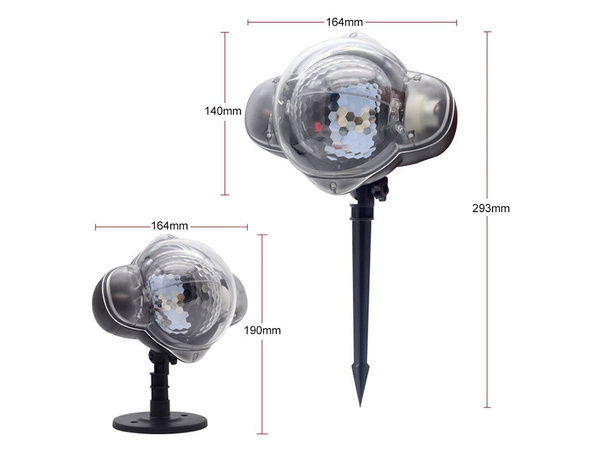 BOULE DISCO LED DE NOËL PROJECTEUR RGB