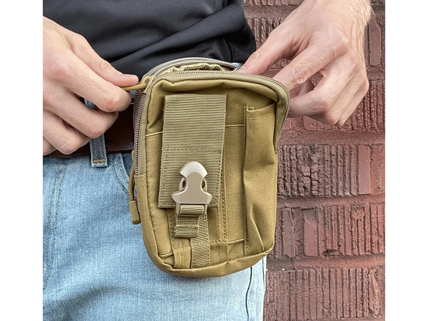 Pochette tactique militaire pour ceinture molle