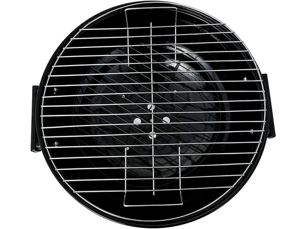 Söe aia brikettgrill ratastel ümmarguse kaanega lukustatav kaasaskantav