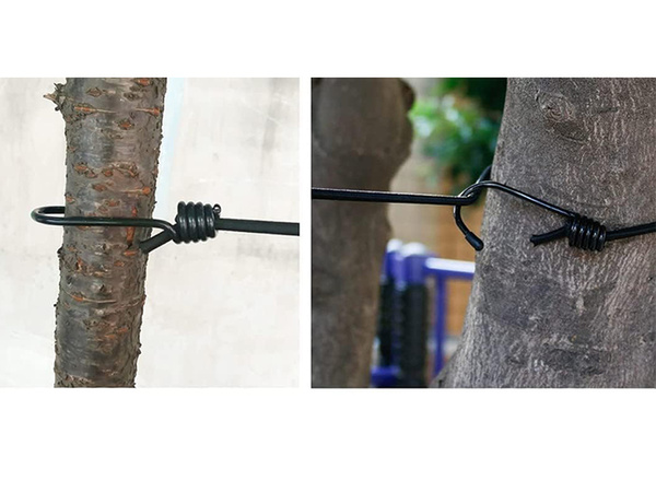 Elastická prádelní šňůra 12 klipů prádelní klipy turistické