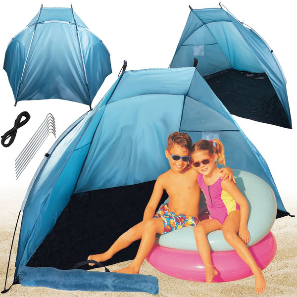 Carpa de playa gran pantalla turística para la playa protección solar