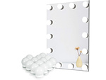 Vedl toaletní stolek zrcadlo světla make-up set 10ks