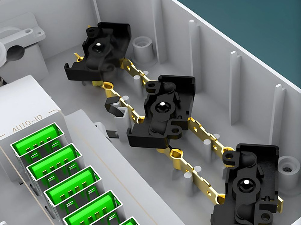 3-spot 250v 2m 6x usb charger power plug