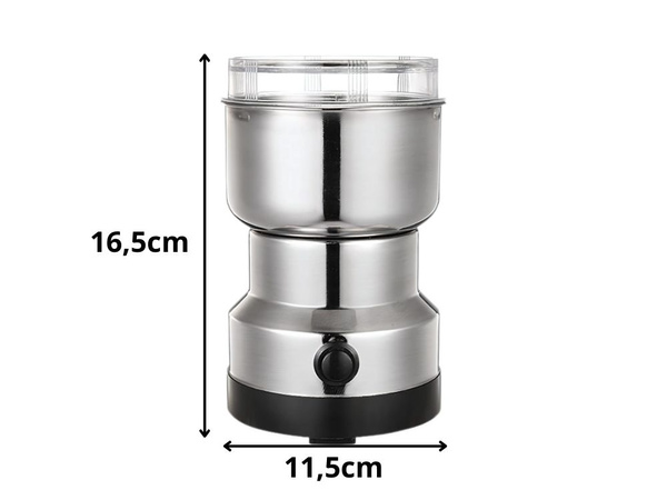 Râșniță pentru boabe de cafea, nuci și condimente, eficientă, electrică, puternică