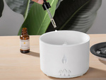 Humidificador de aire led difusor rgb volcán fragancia niebla fuego explosión