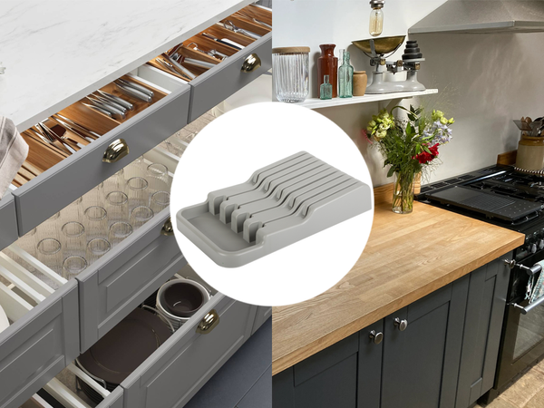Knife drawer organiser 9 compartments insert