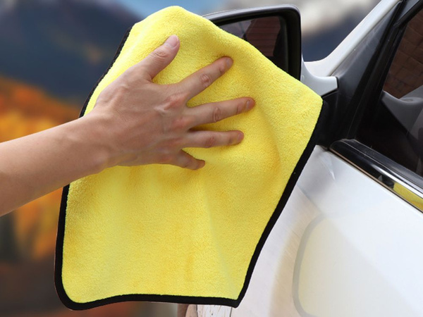 Mikrošķiedras lupatiņas automašīnas logu mikrošķiedras lupatiņas 3 gab. Komplekts