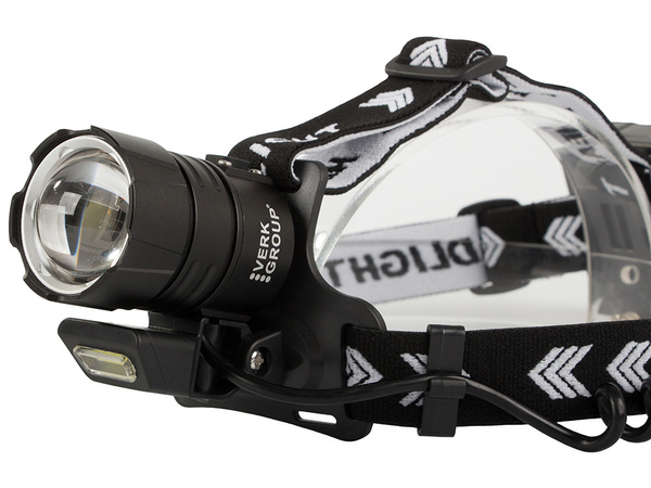 Linterna frontal bailong led cree xhp360 powerbank