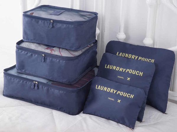 Organizátory na cestovanie pre vrecia na bielizeň x6