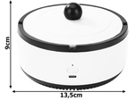 Cendrier intelligent pour voiture, nettoyant sans fumée auto-extinguible
