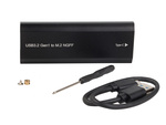 Škatla za adapter trdega diska m.2 sata ngff usb 3.1 usb typ-c 2230-2280mm