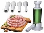 Mână cârnați umplutură cu 4 sfaturi verticale spritzer mașină