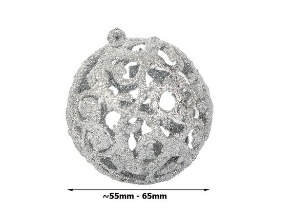 Bombe choinka za choinko 6cm set 16 kosov bomb decoration holy holiday designs