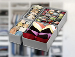 Underwear organiser sock drawer cupboard box set of 4 pieces
