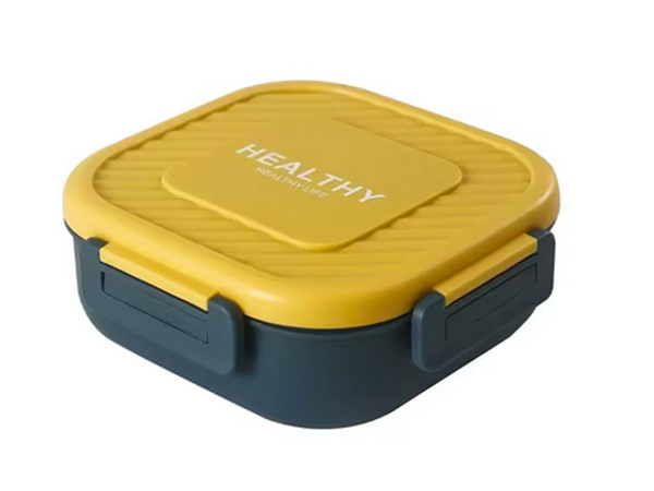 Lunchbox frühstücksbehälter mittagessen mit fächern besteck