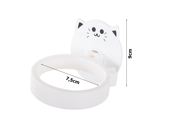 Nástenný držiak na sušič vlasov v kúpeľni