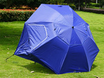 Beach umbrella screen folding garden tent 2in1 xxl large with uv filter
