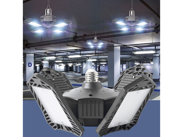 Lae kokkupandav led töötuba lamp tugev e27