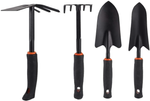 Ensemble d'outils de jardinage pelle râteau griffe houe 6 articles