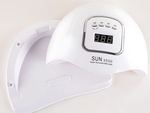 Nail lamp 46 led uv 150w for hybrids gels strong sun x5 max lcd