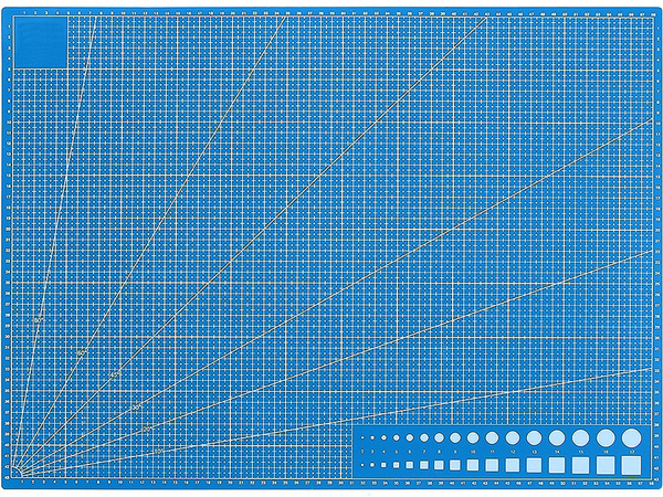 Tapis de coupe auto-cicatrisant a2 modelage double face