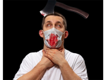 Topór na halloween opaska na głowę siekiera strój