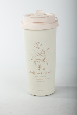 MUG ISOTHERME AVEC DRAGONNE BEIGE (50) GAB_B