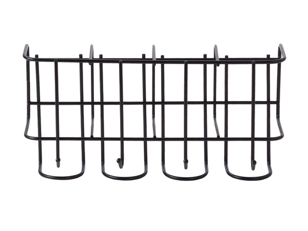 Metallist hoidik 4 vihmavarju jaoks 4 konksuga metallist korraldaja