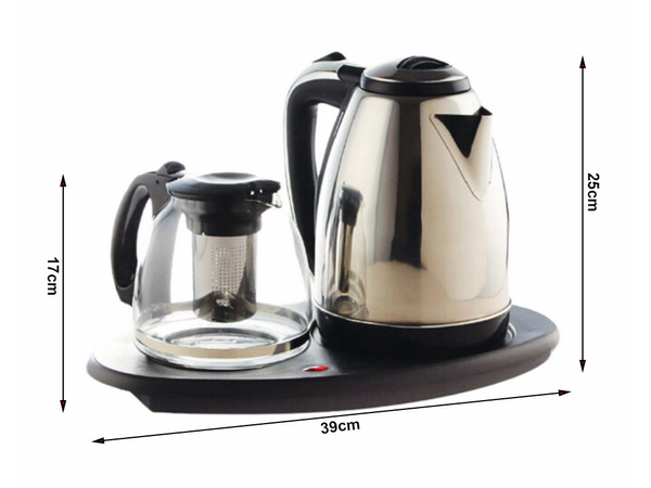 Bouilloire électrique avec base chauffante