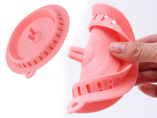 Silicone strainer strainer for shower drain sink