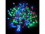 Brad de crăciun de interior lumini multicolore 200 led iluminat 8 programe