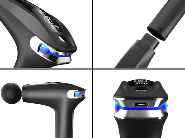 Masážní pistole na záda masážní pistole na nohy silná masážní pistole 4 tipy