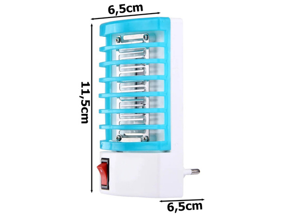 Insect repellent lamp for mosquitoes uv electric for socket outlet