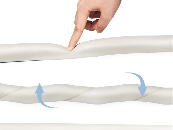 Taśma piankowa zabezpieczjąca ranty rogi kanty narożniki miękka do mebli 2m