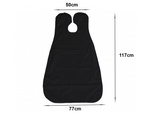 Apron for shaving beards and moustaches