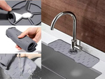 Silicone mat for sink drip tray under tap protective for kitchen non-slip
