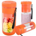 Prenosni brezžični USB mešalnik za smoothie, drobilnik za led, trak za okoli vrat