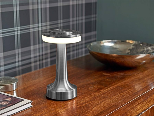 Noční světlo stolní dotyková lampa 3 krok ložnice lampa bezdrátová