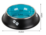 Metal dog bowl anti-slip gum 150 мл