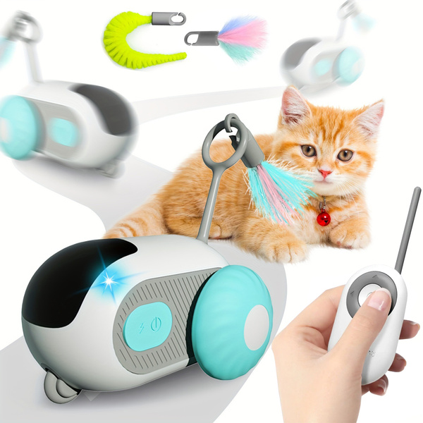Jouet interactif pour chat télécommande escaping usb-c télécommande