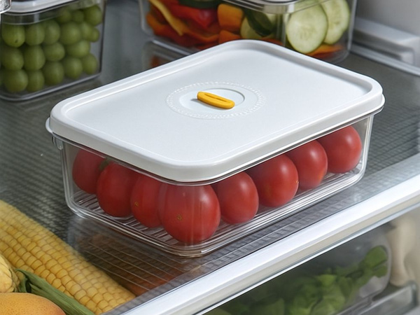 Food container with lid airtight kitchen organiser 600ml