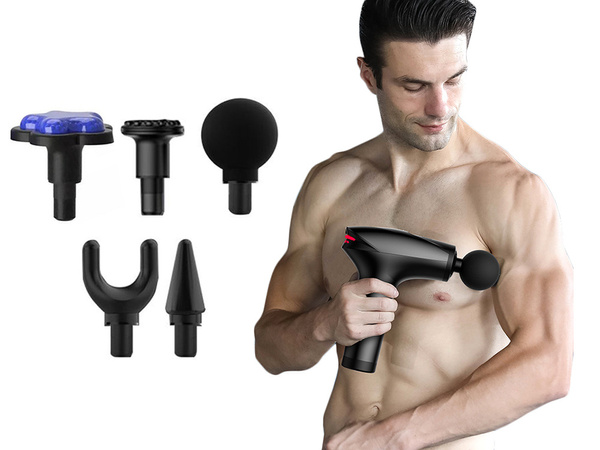 Pistolet de massage du dos masseur de jambes pistolet de massage puissant 5 conseils