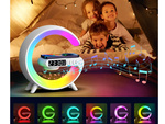 Led svetlo rgb herná nabíjačka indukčný reproduktor budík rádio hodiny